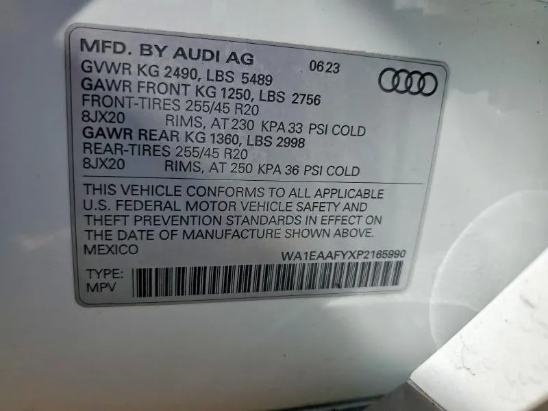 AUDI Q5 PREMIUM PLUS 45 2023