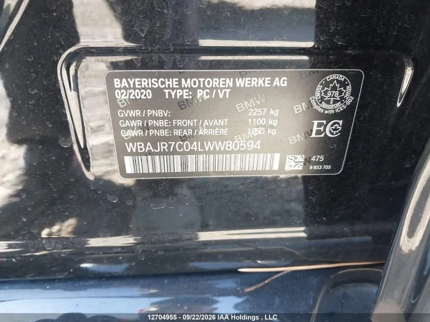 BMW 530I XDRIVE 2020