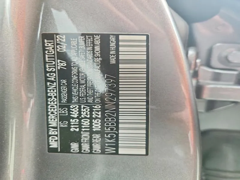 MERCEDES-BENZ CLA AMG 35 4MATIC 2022