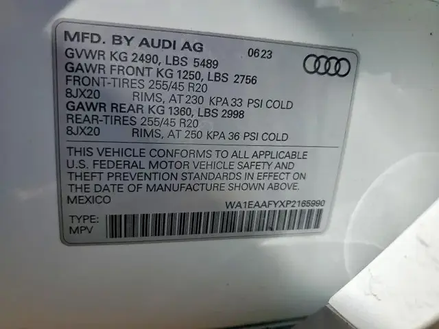 AUDI Q5 PREMIUM PLUS 45 2023