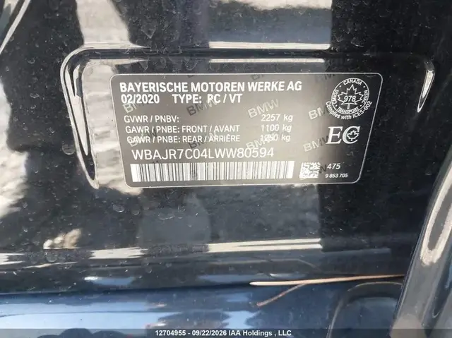 BMW 530I XDRIVE 2020