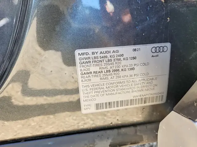 AUDI Q5 PREMIUM PLUS 45 2022