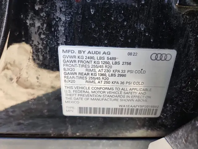 AUDI Q5 PREMIUM PLUS 45 2023