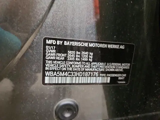 BMW 535 XIGT 2017