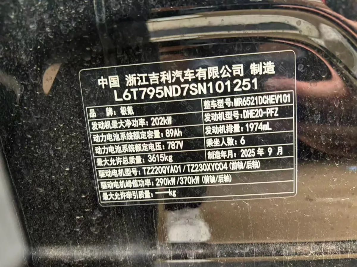 ZEEKR 9X 2025