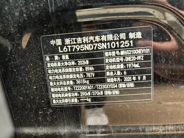 ZEEKR 9X 2025