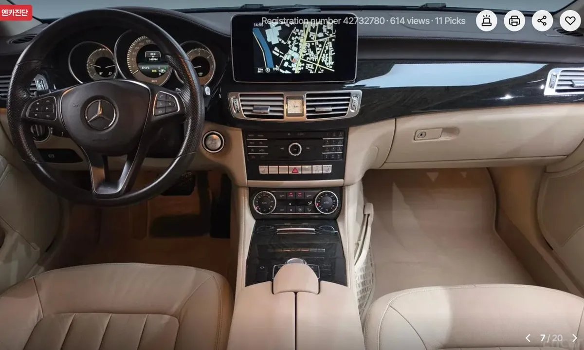 MERCEDES-BENZ CLS-CLASS W218 CLS250 BLUETEC 2015