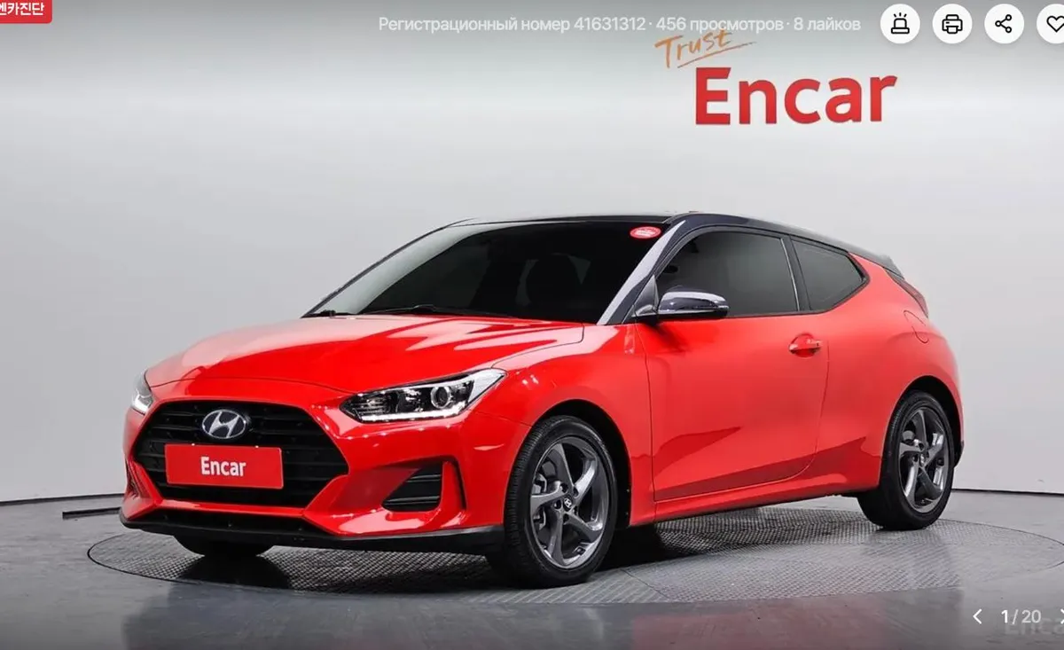 HYUNDAI VELOSTER 2018